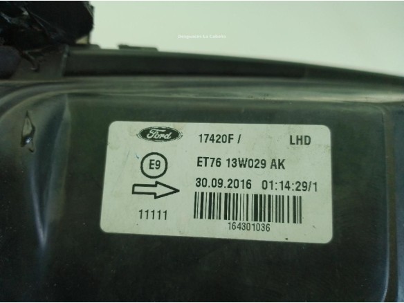 2269014, ET7613W029AK FARO DERECHO FORD TRANSIT COURIER Furgón|Desguaces La Cabaña