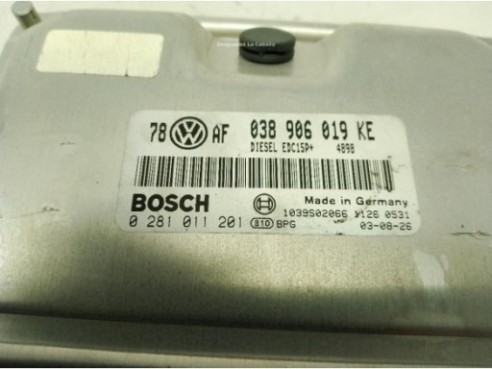 038906019KE CENTRALITA MOTOR VW PASSAT (3B3)|Desguaces La Cabaña