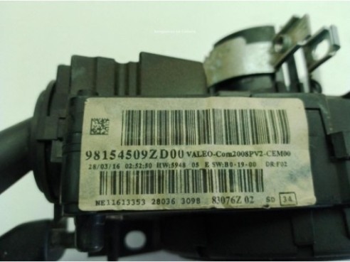 98154509ZD00 MANDO COMPLETO PEUGEOT 2008|Desguaces La Cabaña