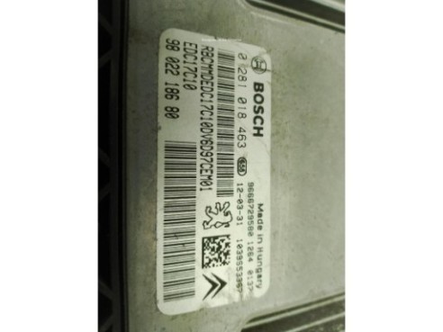 0281018463 CENTRALITA MOTOR CITROEN C3 Picasso|Desguaces La Cabaña