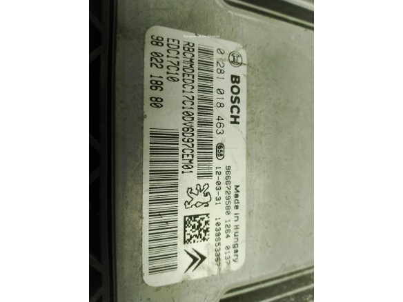 0281018463 CENTRALITA MOTOR CITROEN C3 Picasso|Desguaces La Cabaña