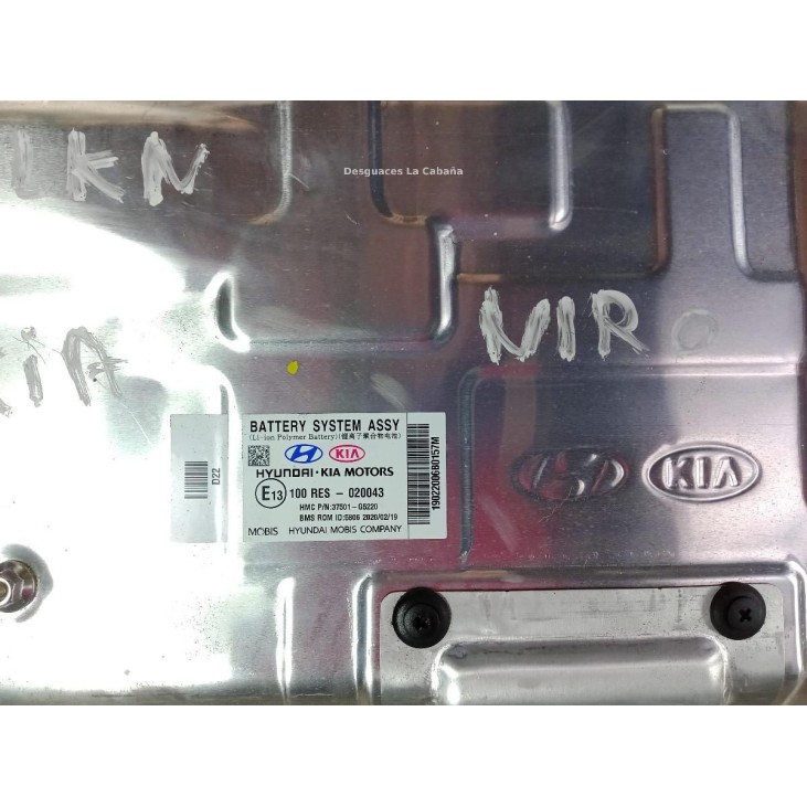 37501G5220 BATERIA HIBRIDO KIA NIRO |Desguaces La Cabaña