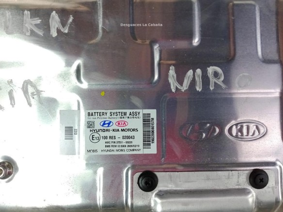 37501G5220 BATERIA HIBRIDO KIA NIRO |Desguaces La Cabaña