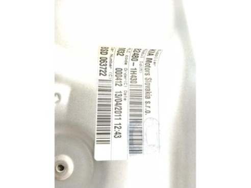 824811H300 ELEVALUNAS PUERTA LAT DEL DER KIA CEE'D Fastback (ED)|Desguaces La Cabaña