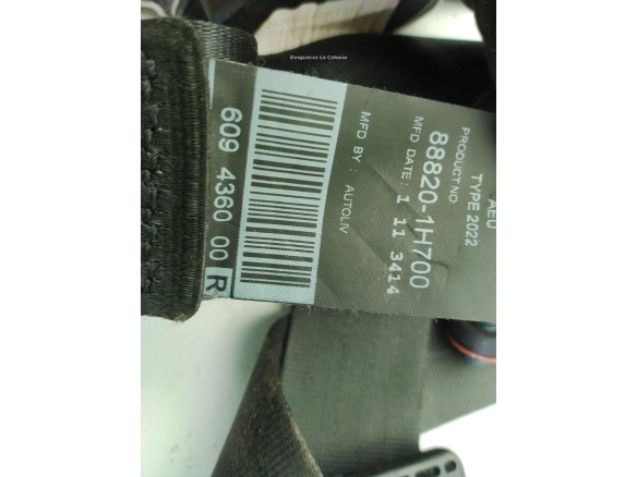 888201H700EQ, CINTURON DEL DER KIA CEE'D Fastback (ED)|Desguaces La Cabaña