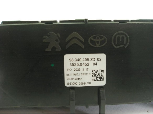 98340409ZD MANDO CLIMA OPEL COMBO  LIFE|Desguaces La Cabaña