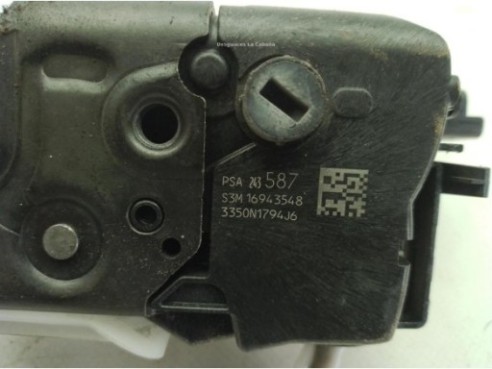 9824358780, 330N1794J6 CERRADURA PUERTA LAT TRA IZQ OPEL COMBO  LIFE|Desguaces La Cabaña
