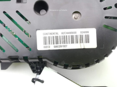 5802281327 CUADRO INSTRUMENTOS IVECO DAILY VI Furgón |Desguaces La Cabaña