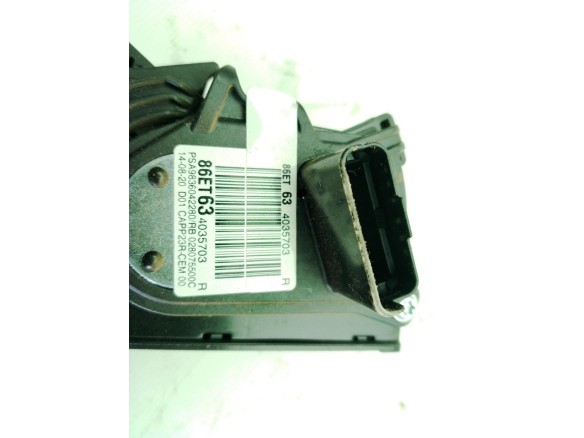 9836042280 POTENCIOMETRO ACELERADOR OPEL COMBO  LIFE|Desguaces La Cabaña