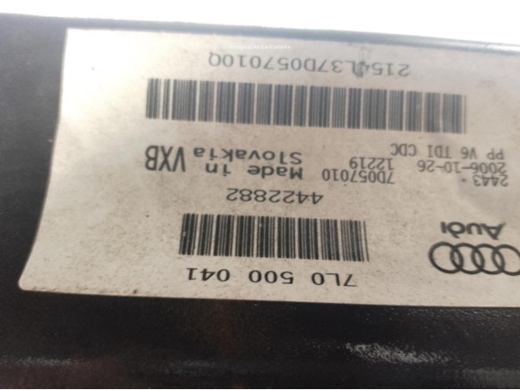 7L8599030F CUNA TRA AUDI Q7 (4LB)|Desguaces La Cabaña