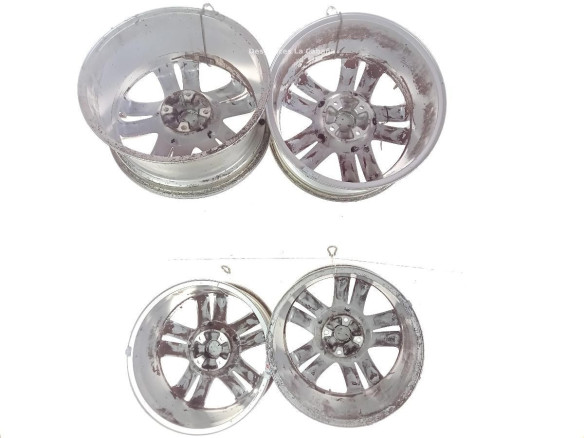 9675498677 KIT LLANTAS ALUMINIO PEUGEOT 5008 |Desguaces La Cabaña