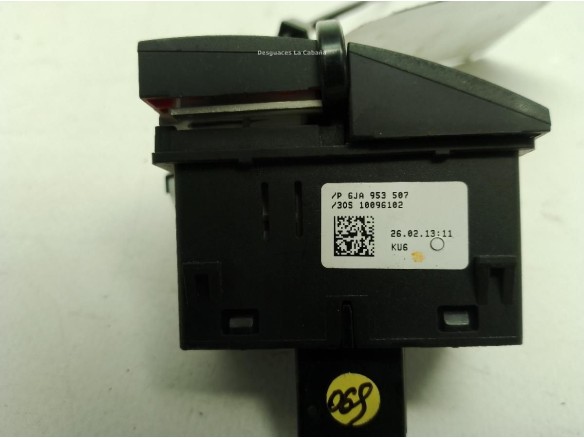 6JA953507 INTERRUPTOR WARNING SEAT TOLEDO IV (KG3)|Desguaces La Cabaña