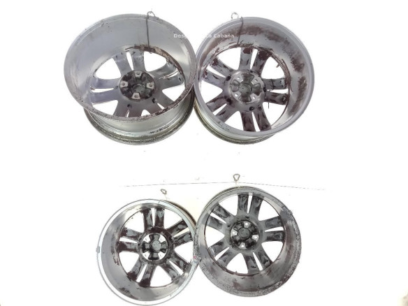 9675498677 KIT LLANTAS ALUMINIO PEUGEOT 5008 |Desguaces La Cabaña