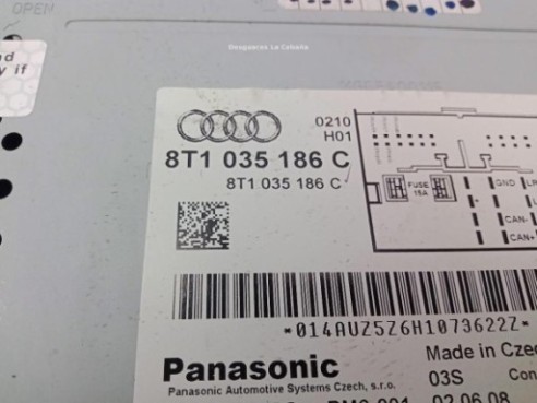 RADIO AUDI A4 (8K2, B8)|Desguaces La Cabaña