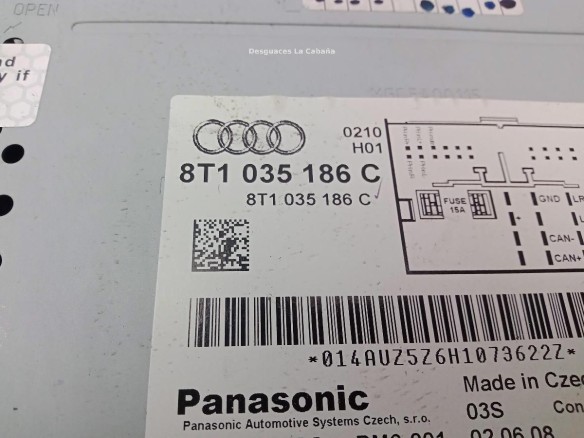 RADIO AUDI A4 (8K2, B8)|Desguaces La Cabaña