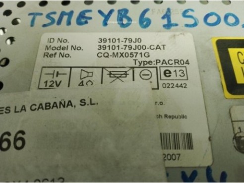 RADIO SUZUKI SX4 (EY, GY)|Desguaces La Cabaña