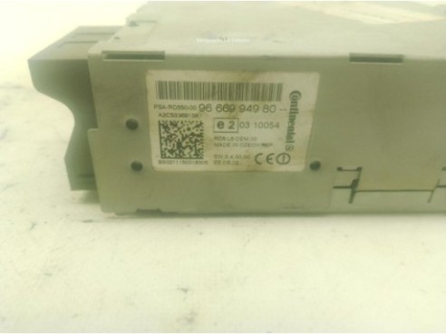 9666994980, RADIO CITROEN C4 II (B7)|Desguaces La Cabaña
