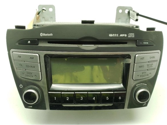 961602Y230TAN, RADIO HYUNDAI ix35 (LM, EL, ELH)|Desguaces La Cabaña