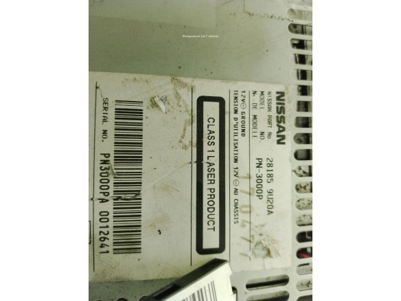 281859U20A, RADIO NISSAN NOTE (E11, NE11)|Desguaces La Cabaña
