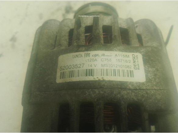 101210108299100520035270 ALTERNADOR FIAT TIPO Fastback (357_)|Desguaces La Cabaña