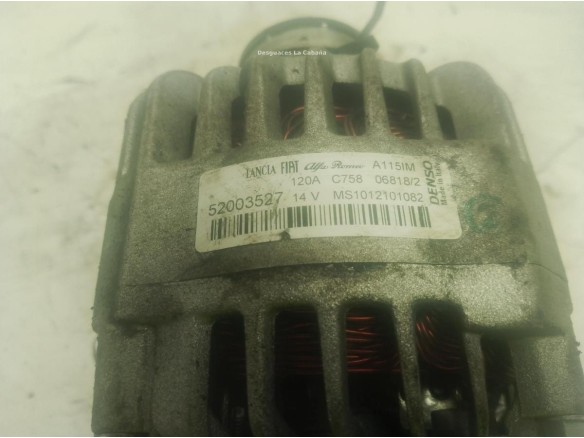   ALTERNADOR FIAT TIPO Sedán (356_)|Desguaces La Cabaña