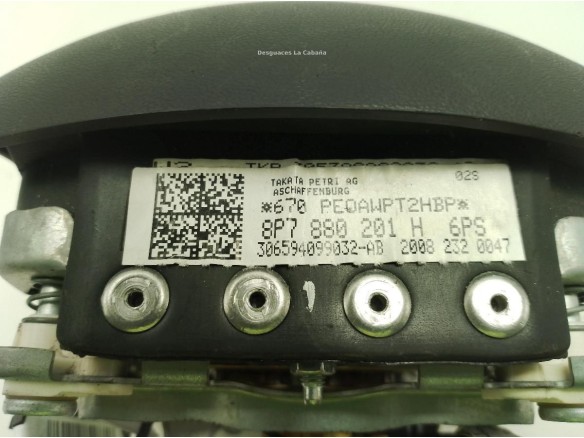  8P7880201H AIRBAG IZQ AUDI A3 (8V1, 8VK)|Desguaces La Cabaña