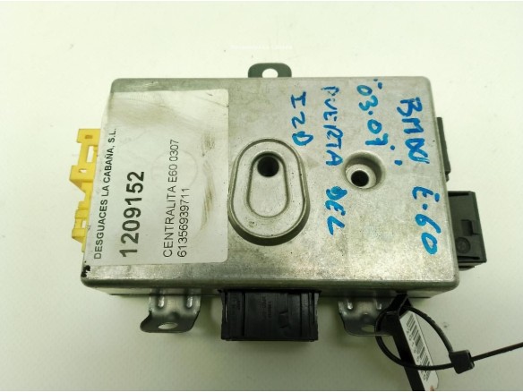 61356939711 CENTRALITA PUERTA BMW 5 (E60)|Desguaces La Cabaña