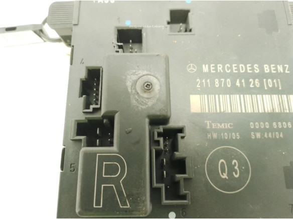 CENTRALITA PUERTA MERCEDES BENZ CLASE E (W211)|Desguaces La Cabaña