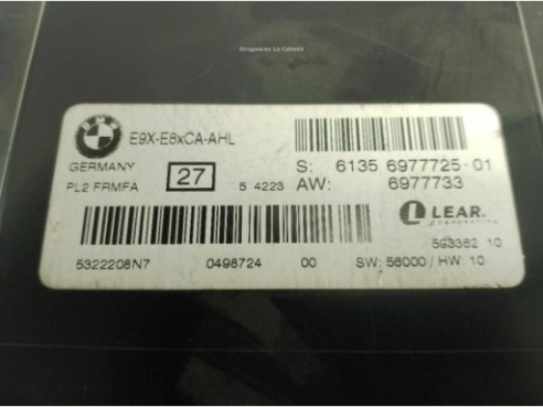 6135697772501 CENTRALITA MULTIFUNCION BMW 3 (E90)|Desguaces La Cabaña