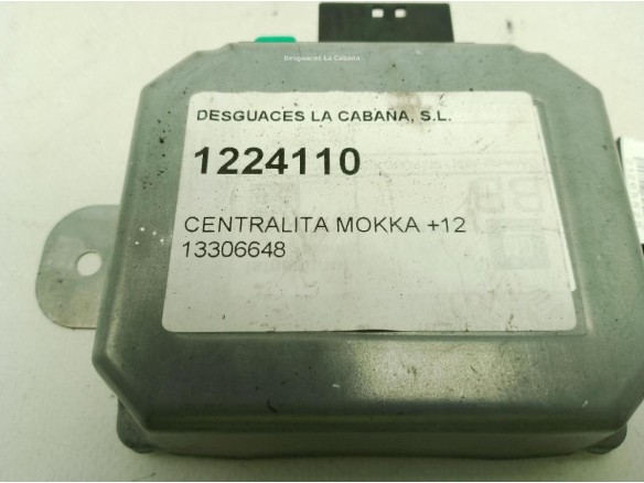 13306648 CENTRALITA MULTIFUNCION OPEL MOKKA / MOKKA X (J13)|Desguaces La Cabaña
