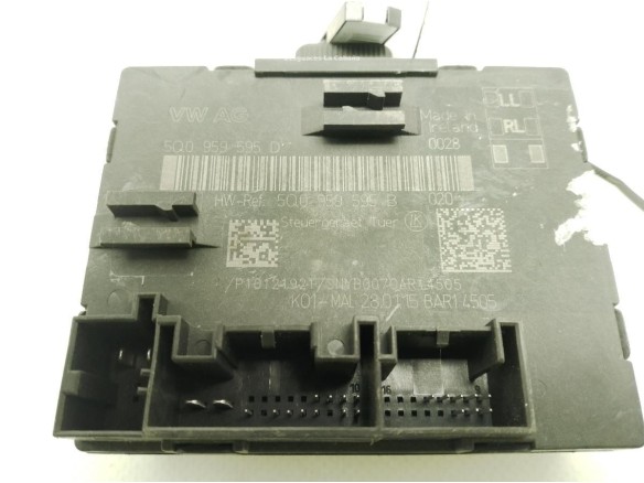 5Q0959595A CENTRALITA MULTIFUNCION AUDI A3 Sportback (8VA, 8VF)|Desguaces La Cabaña