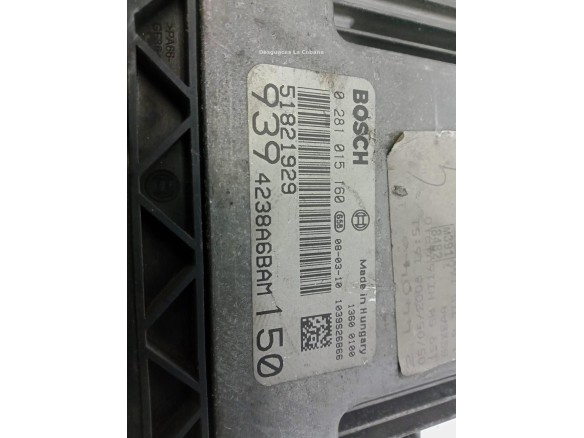 0281015160 CENTRALITA MOTOR ALFA ROMEO 159 (939_)|Desguaces La Cabaña