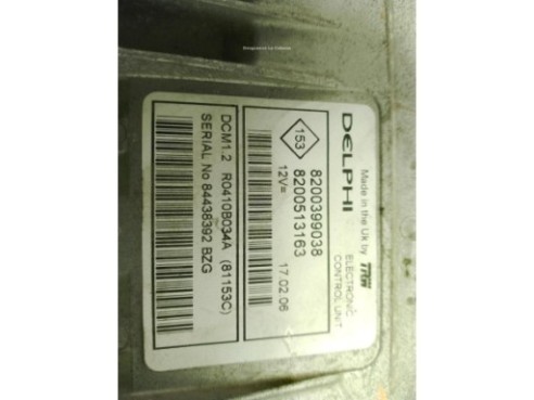 8200513163 CENTRALITA MOTOR RENAULT CLIO III (BR0/1, CR0/1)|Desguaces La Cabaña