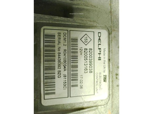 8200513163 CENTRALITA MOTOR RENAULT CLIO III (BR0/1, CR0/1)|Desguaces La Cabaña