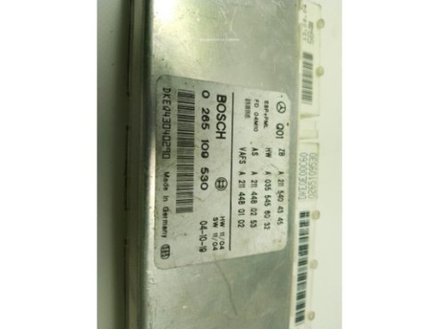 265109530 CENTRALITA MOTOR MERCEDES BENZ CLASE E (W211)|Desguaces La Cabaña