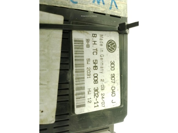 3D0907040J, CENTRALITA MOTOR VW PHAETON (3D1, 3D2, 3D3, 3D4, 3D6, 3D7, 3D8, 3D9)|Desguaces La Cabaña