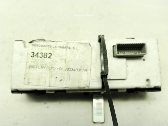 280340017R, DISPLAY RENAULT CLIO III (BR0/1, CR0/1)|Desguaces La Cabaña