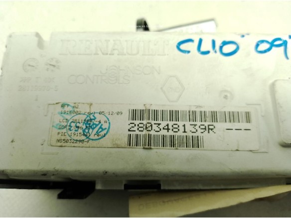 280348139R, DISPLAY RENAULT CLIO III (BR0/1, CR0/1)|Desguaces La Cabaña
