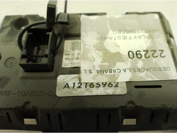 8A6T18B955BG, DISPLAY FORD FIESTA VI|Desguaces La Cabaña
