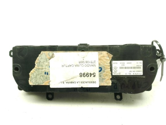 275108796R, MANDO CLIMA RENAULT CAPTUR (J5_, H5_)|Desguaces La Cabaña