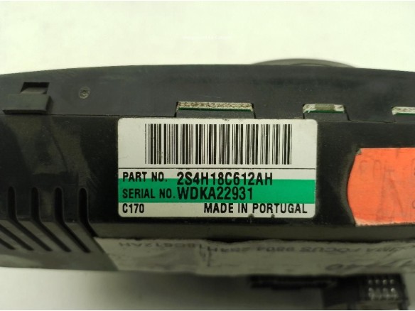 2S4H18C612AH, MANDO CLIMA FORD FOCUS (DAW, DBW)|Desguaces La Cabaña