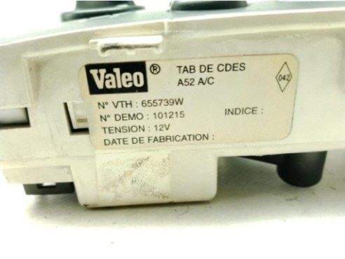 655739W, MANDO CALEFACCION RENAULT MEGANE Scenic (JA0/1_)|Desguaces La Cabaña