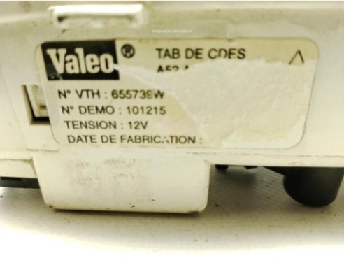 655739W, MANDO CALEFACCION RENAULT MEGANE Scenic (JA0/1_)|Desguaces La Cabaña