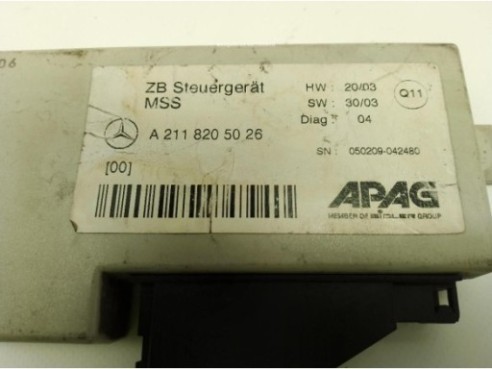 2118205026 CENTRALITA MOTOR MERCEDES BENZ CLASE E (W211)|Desguaces La Cabaña