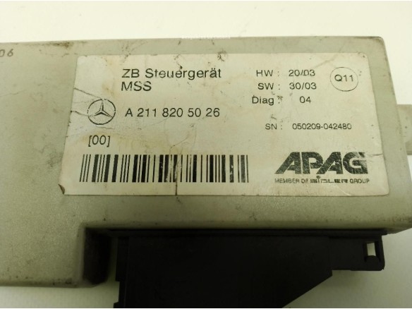 2118205026 CENTRALITA MOTOR MERCEDES BENZ CLASE E (W211)|Desguaces La Cabaña