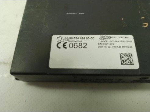 966544488000 CENTRALITA MOTOR PEUGEOT 508|Desguaces La Cabaña