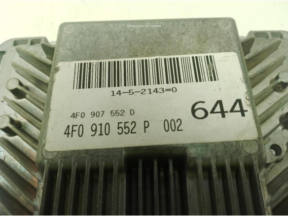 4F0907552D, CENTRALITA MOTOR AUDI A6 (4F2, C6)|Desguaces La Cabaña