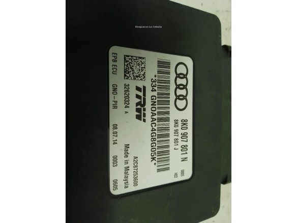 8K0907801N, CENTRALITA MOTOR AUDI A4 (8K2, B8)|Desguaces La Cabaña