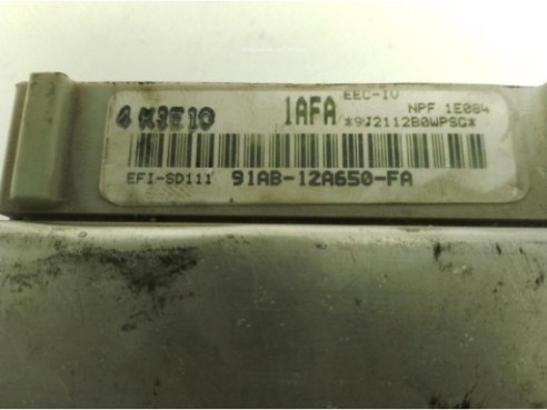 1AFA,91AB12A650FA, CENTRALITA MOTOR FORD SinValor|Desguaces La Cabaña