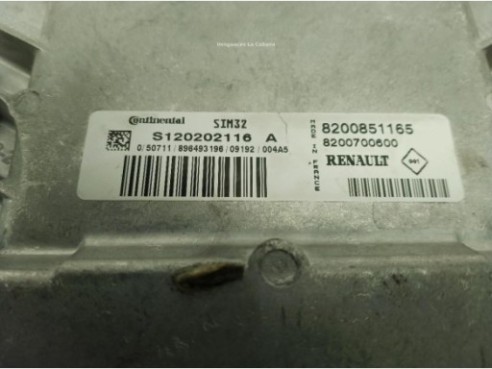 8200851165 CENTRALITA MOTOR RENAULT CLIO III (BR0/1, CR0/1)|Desguaces La Cabaña